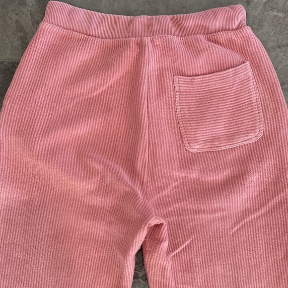 Aerie Pink Corduroy Jogger Pants - Picture 7 of 8